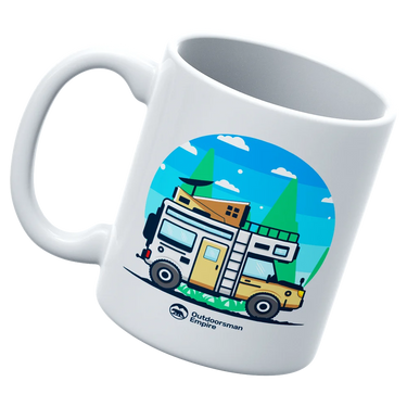 Funny Camping White Coffee Mug